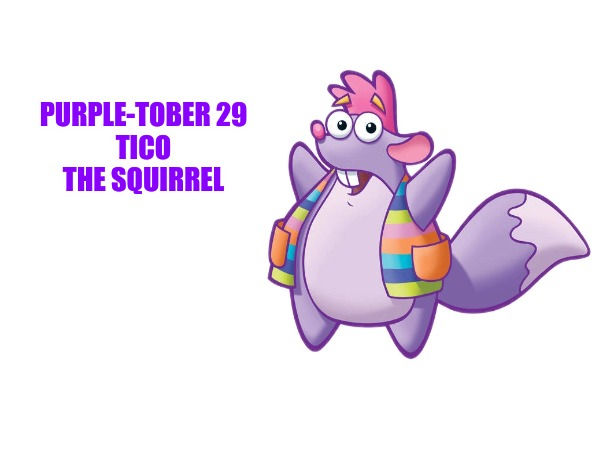 Purple-Tober III 29 Tico The Squirrel by NeoTurboBat2000 on DeviantArt