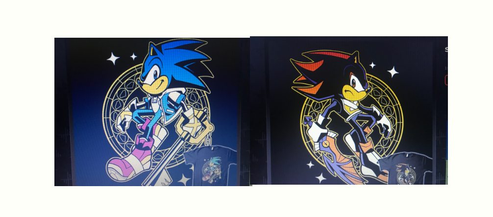 Sonic and Shadow as Sora and Riku by NeoTheBat100 on DeviantArt