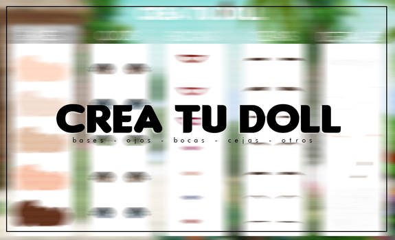 CREA TU DOLL - PACK