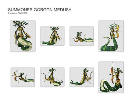 Summoner Gorgon Medusa