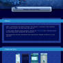 Blue Fantasy CSS Template