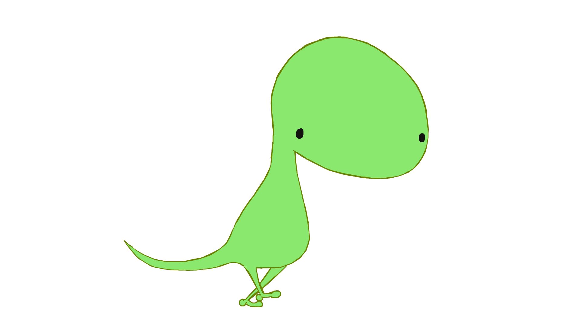 Animation: Desktop Lizard