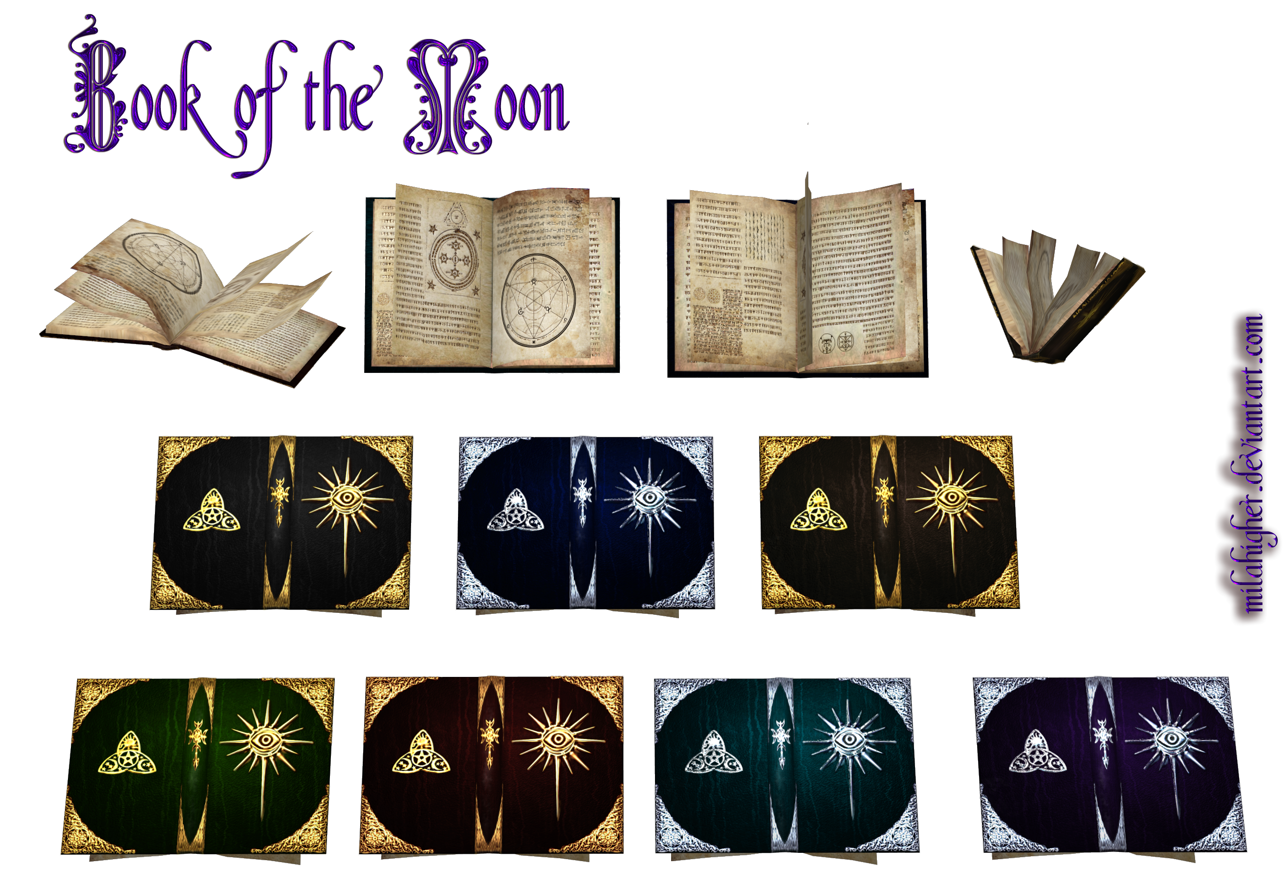 Book of the Moon (free model)