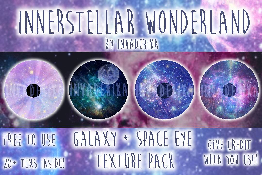 [MMD] Interstellar Wonderland { Eye Texture Pack } by InvaderIka on ...