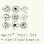 ''Flowers'' Brush Set for Photoshop