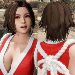 DOA6 Mai Wild Layered Short Hair Mod V1