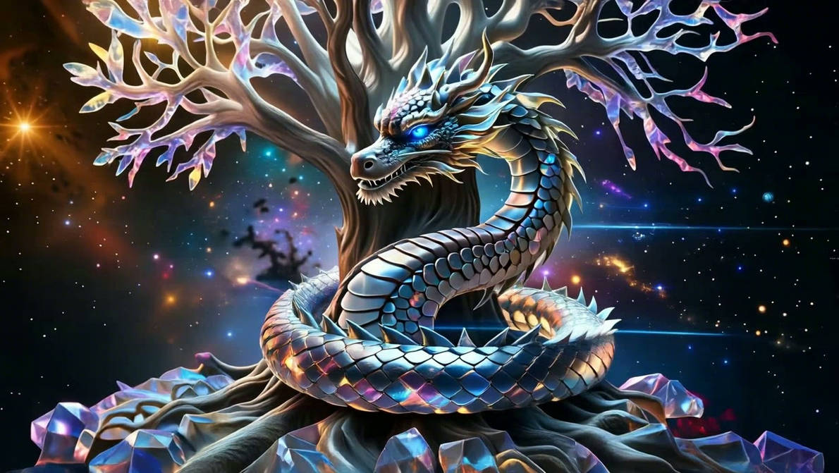 Crystal Dragon by ThisIsNotYourDroid on DeviantArt