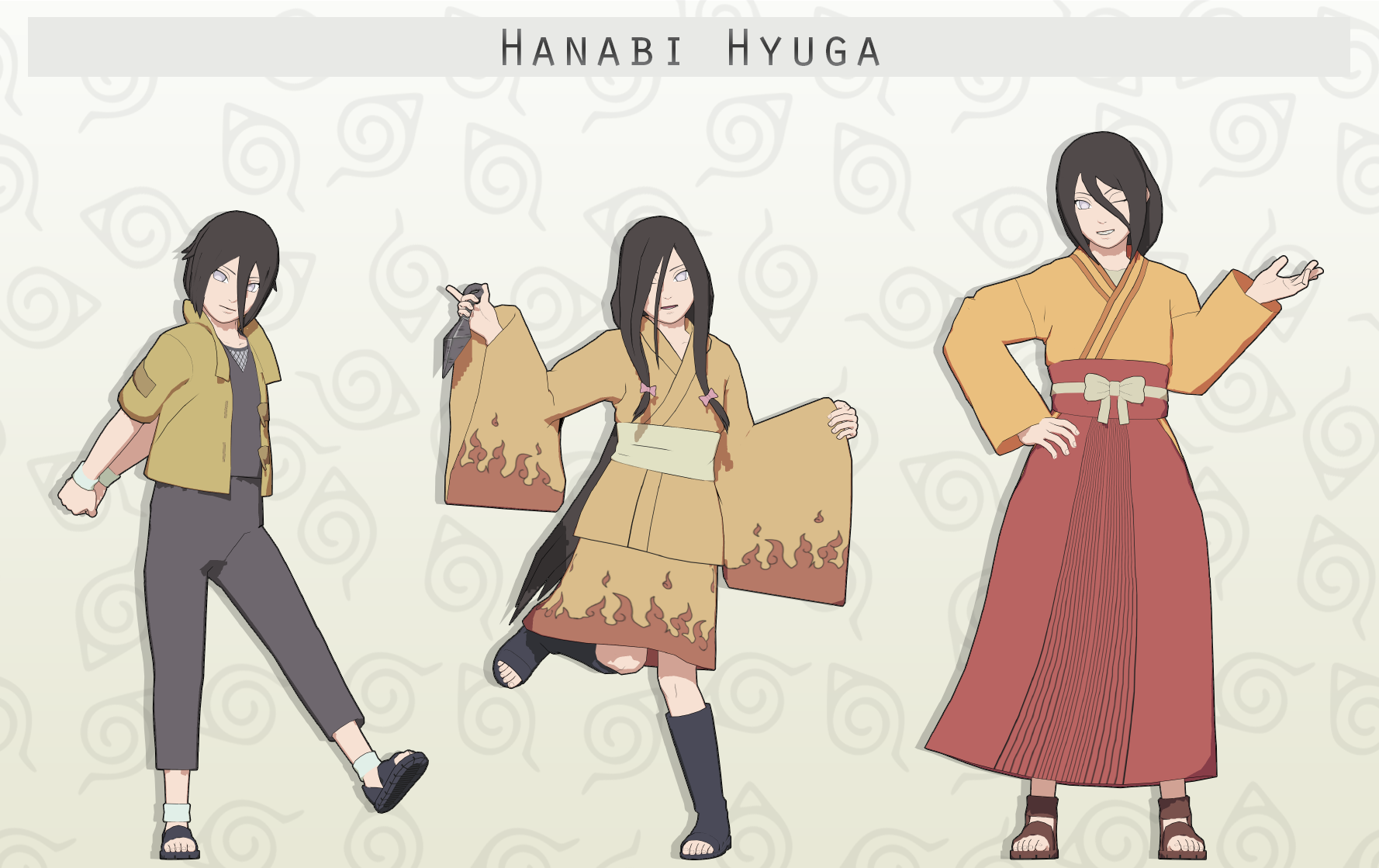 Hanabi hyuga pack