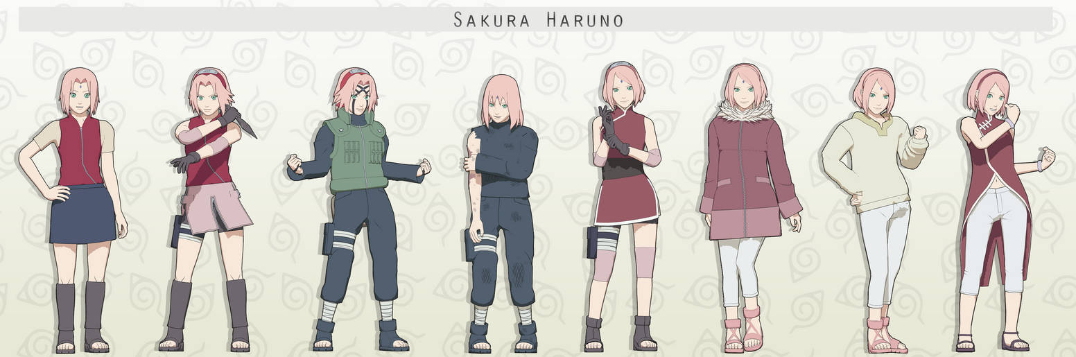 MMD Sakura Haruno Pack + DL by NaraShadows on DeviantArt