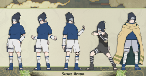 MMD Pack Sasuke Uchiha + DL