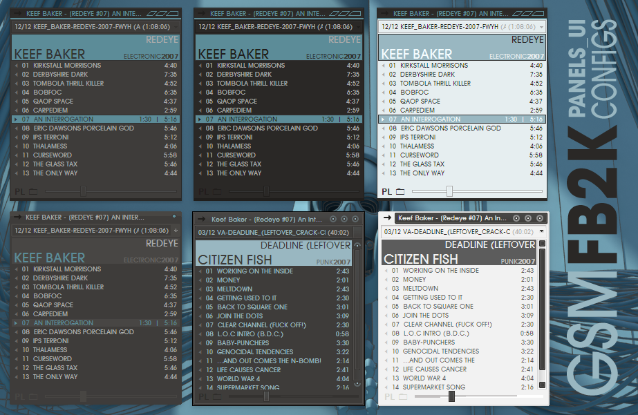 GSM FB2K Panels_ui configs