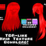 MMD Tda-like Hair Textures DL