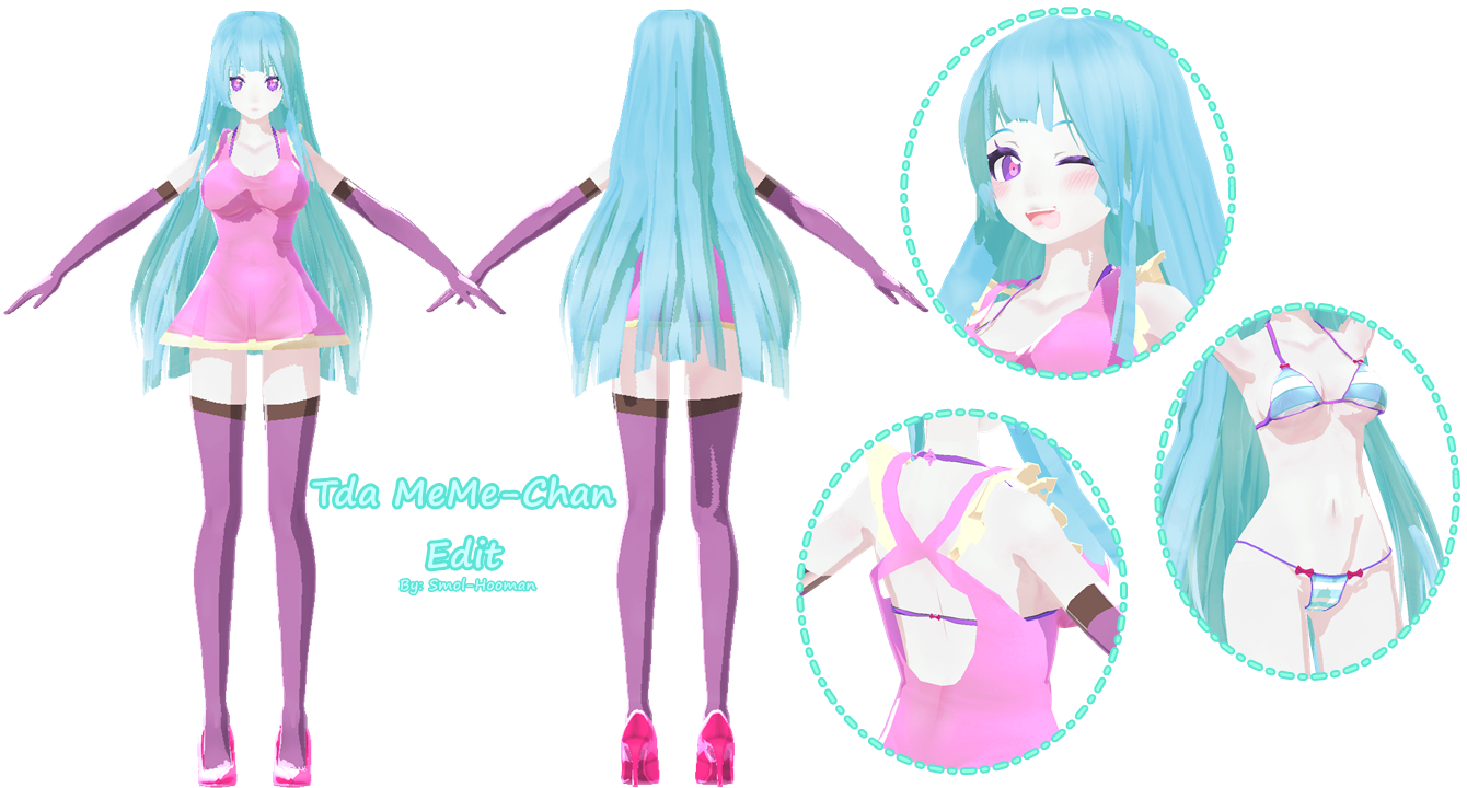 [MMD Edit + DL] Tda MeMe-Chan