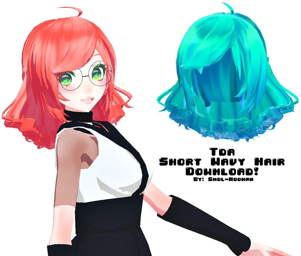 [MMD DL] Tda Short Wavy Hair