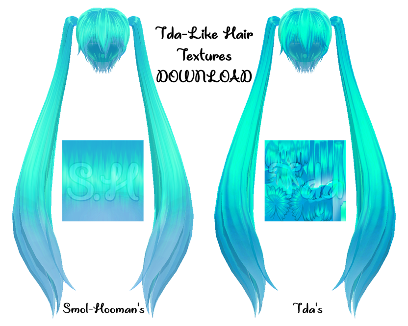 1. MMD Blue Hair Trap Model Pack - wide 5