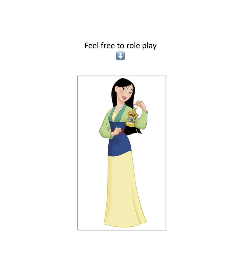 Feel Free to Roleplay Mulan by Roleplayer6000 on DeviantArt