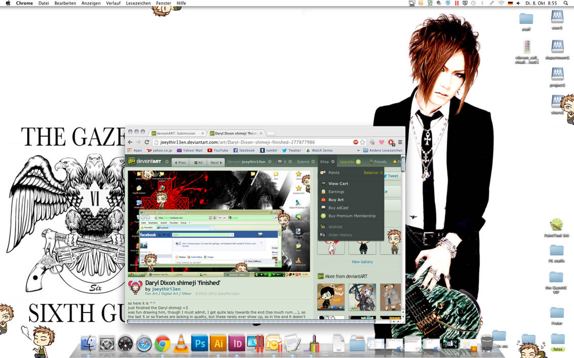Daryl Dixon Shimeji for Mac by joeythir13en on DeviantArt