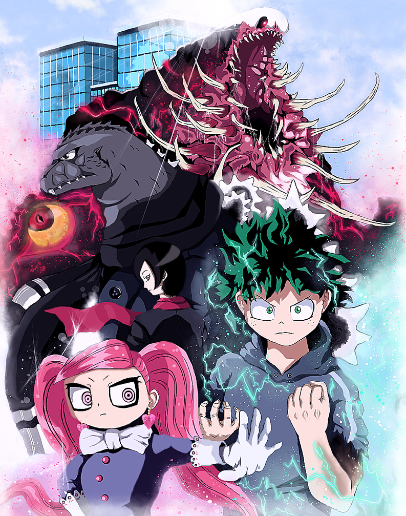 Deku Vs The Evolving Monster By Silenthill2001 On Deviantart One for all 1 million percent explained | my hero academia. deku vs the evolving monster by