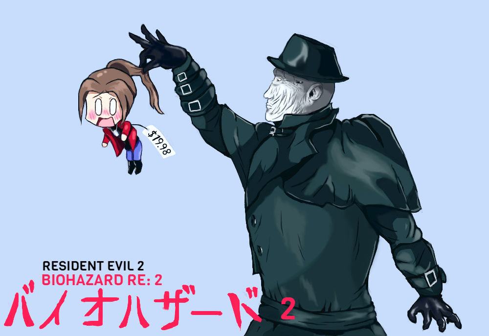 Mr. X Just Wants a Little Claire by URADUST-BLAKE on DeviantArt