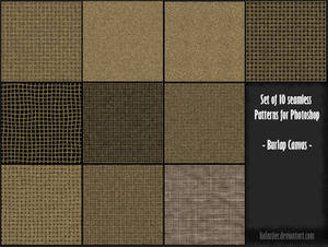 PS Pattern - Burlap Canvas