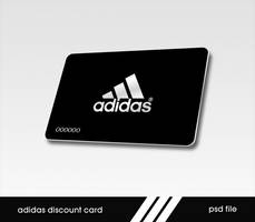 adidas discount card