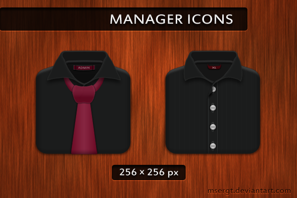 Manager icons