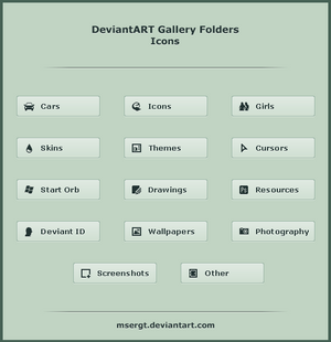 Gallery Folders Icons