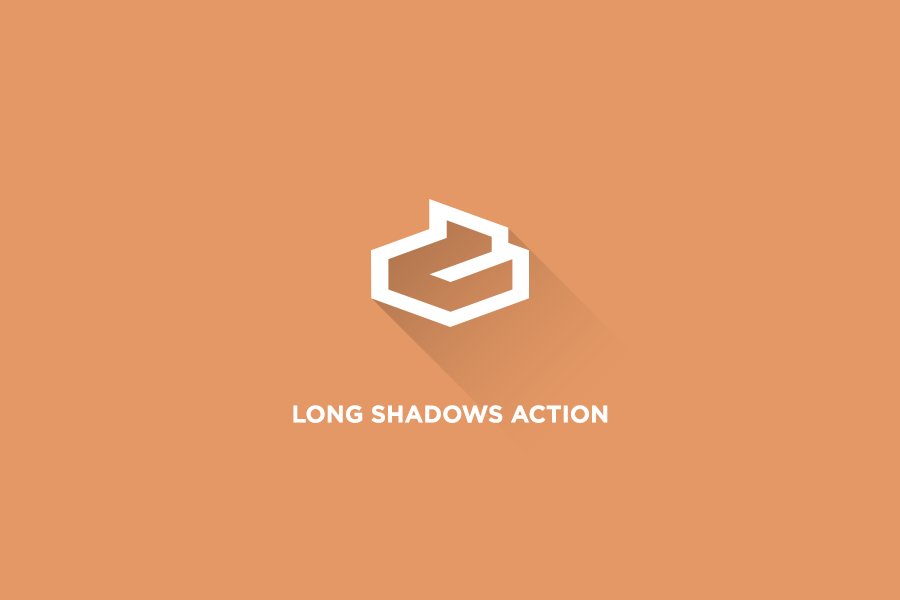 Long Shadow Photoshop Action