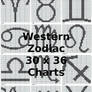 Western Zodiac 30x36 Knitting Charts