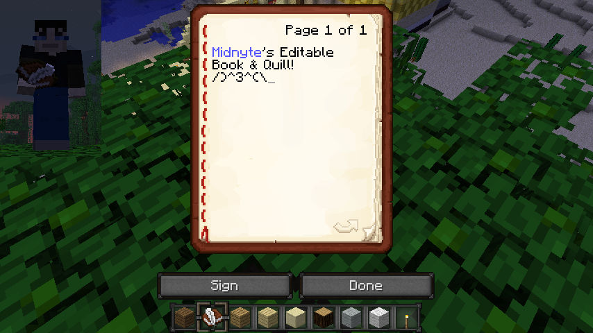 Minecraft Book Editable Updated By Midnytesketch On Deviantart