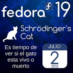 Fedora 19 para el 2 de Julio de 2013