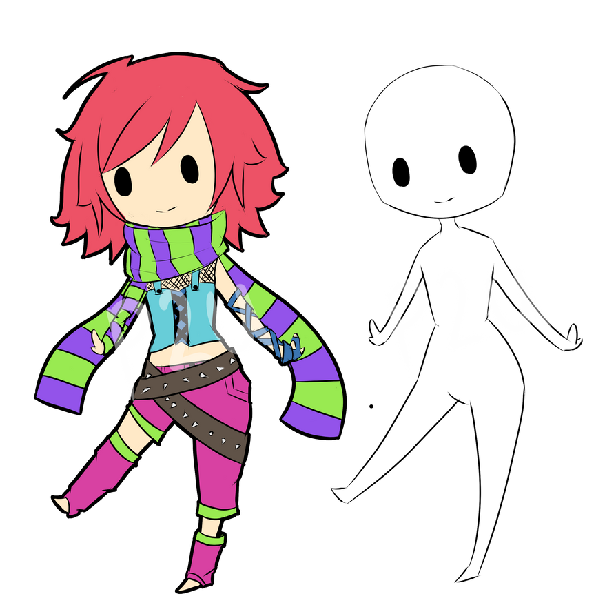 P2U Chibi Base by ClockworkEmotion on DeviantArt
