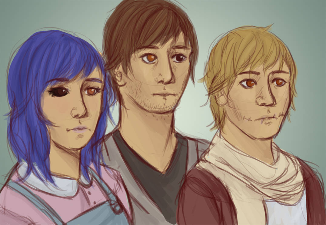 The trio request by RocketCanvas on DeviantArt