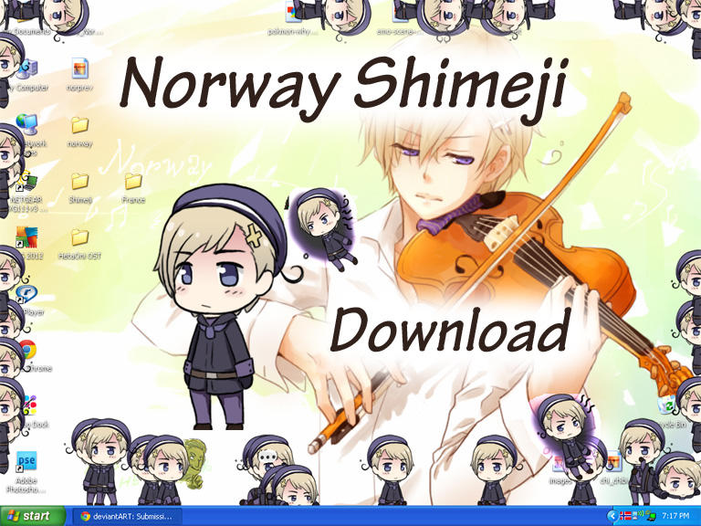 Norway Shimeji by on DeviantArt