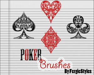 Poker Brushes by FergieStyles