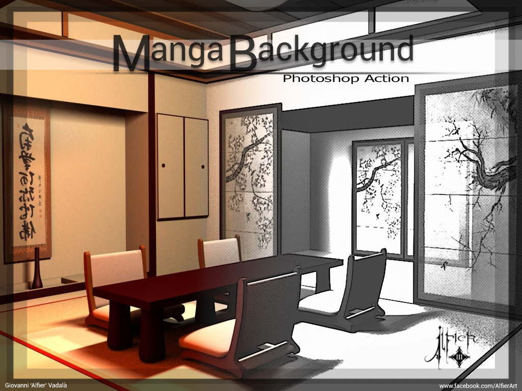 Manga Background from Photos