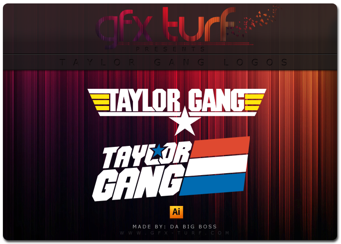 Taylor Gang Logos AI Files