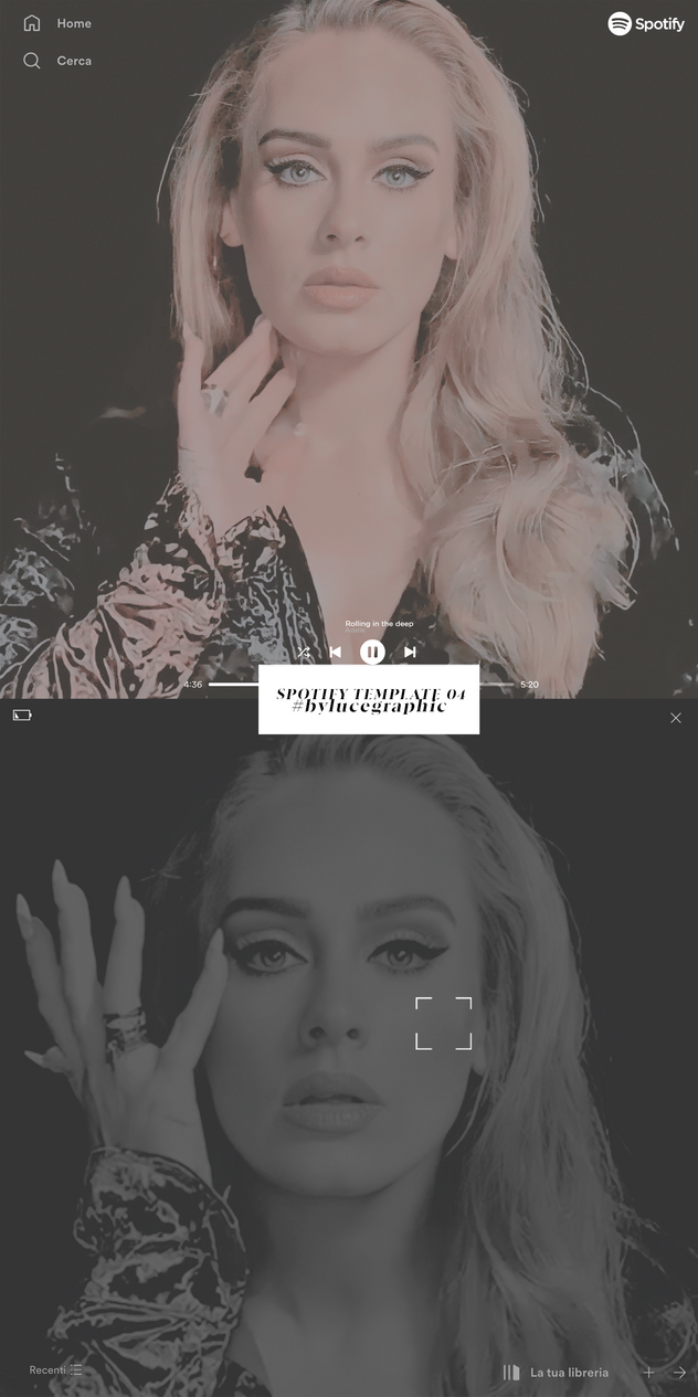 spotify template 04 #bylucegraphic by lucegraphic on DeviantArt