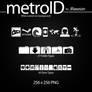 MetroID Icons (White No BG) by JRawson