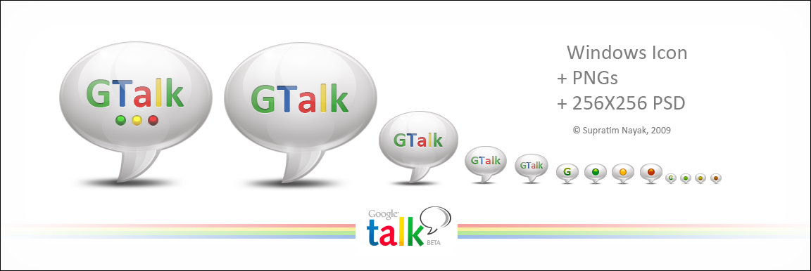 Google Talk Icon+ PNGs+ PSD by HYDRATTZ on DeviantArt