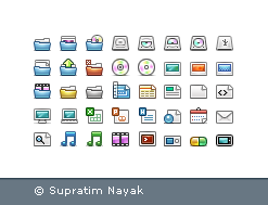 TRANQUILITI 16 pix Icons