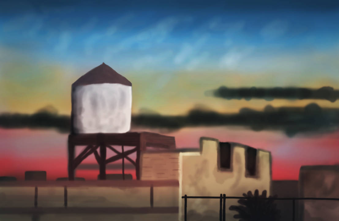 Railroad Sunset by RobProductions on DeviantArt
