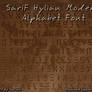 SariF Hylian Modern Alphabet Font