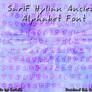 SariF Hylian Ancient Alphabet Font