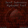 SariF Subrosian Font