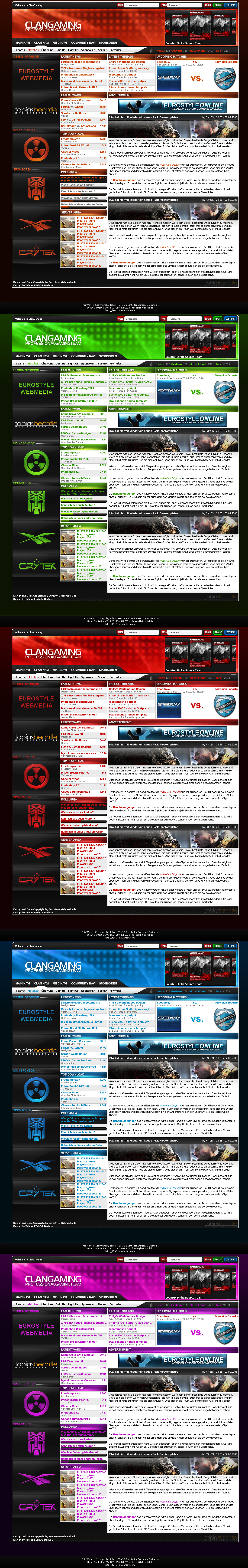 Freetemplate 4 and 5 Colors