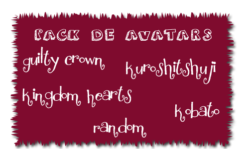 Pack 1 de avatars