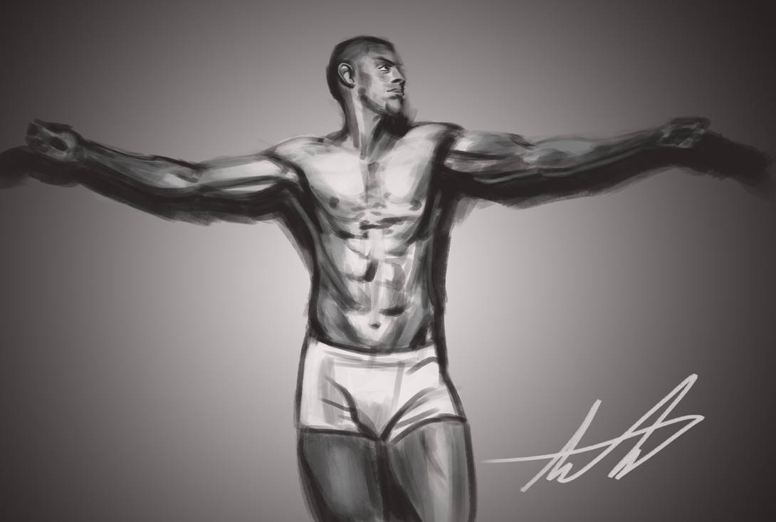 Male Study 02 by Evolution-Arts on DeviantArt