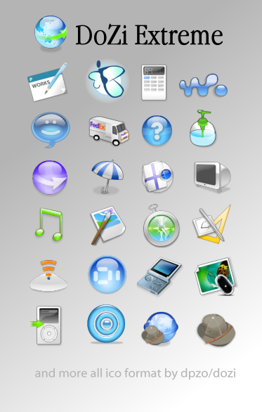 Dozi Extreme icons