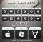 Black Glass Icons